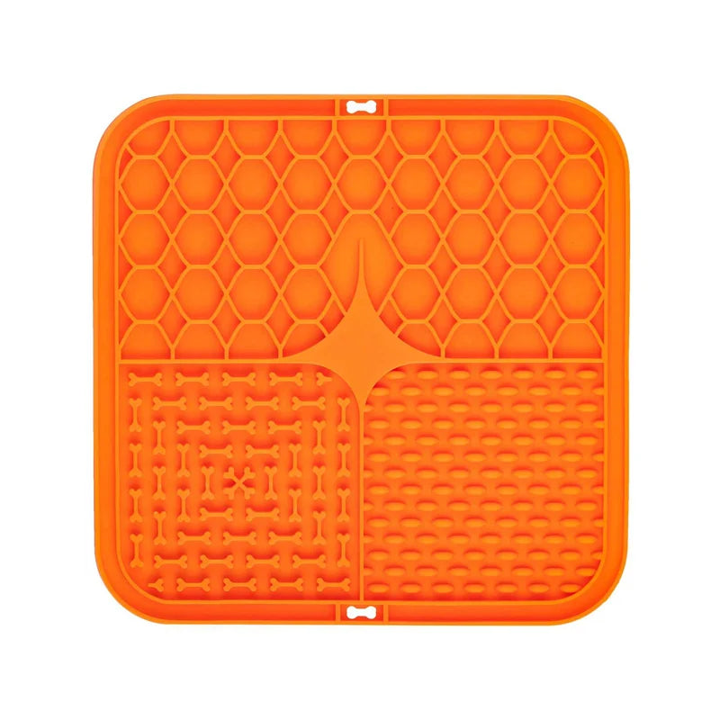 Suction Cup Dog Lick Mat for Bath Time Distraction and Grooming
