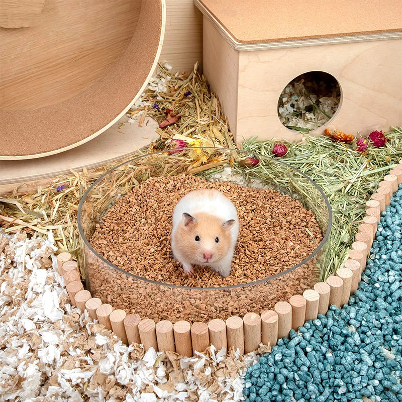 Dust-Free Walnut Sand Bedding Litter for Hamsters and Small Pets