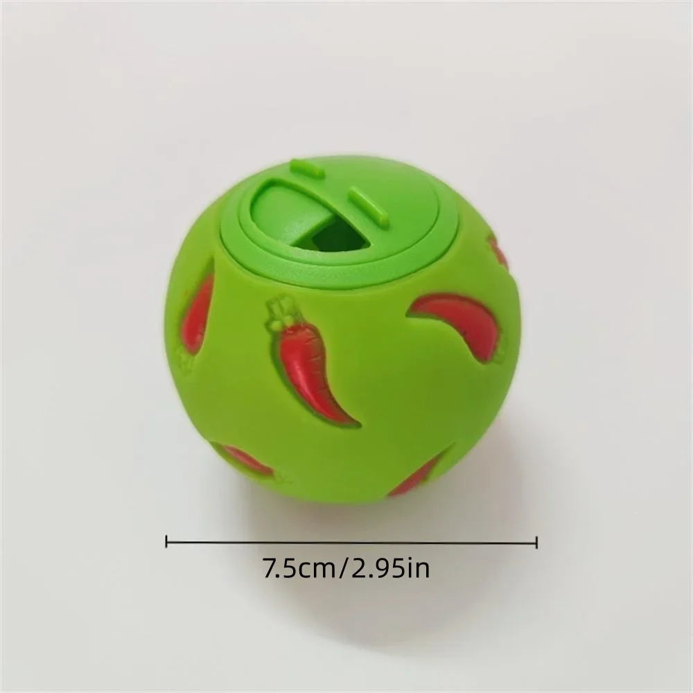 Rabbit Treat Ball Slow Feeder, Interactive Bunny Enrichment Toy