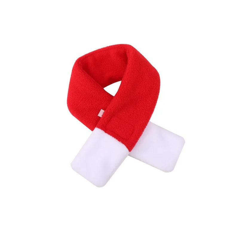 Christmas Hat and Scarf Set for Dogs and Cats, Photo Props