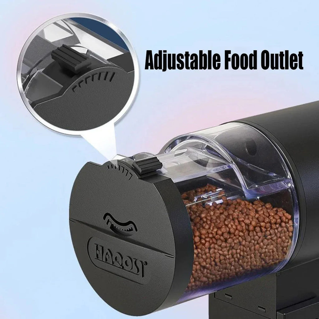 Automatic Fish Feeder with Programmable Timer for Aquarium Tanks