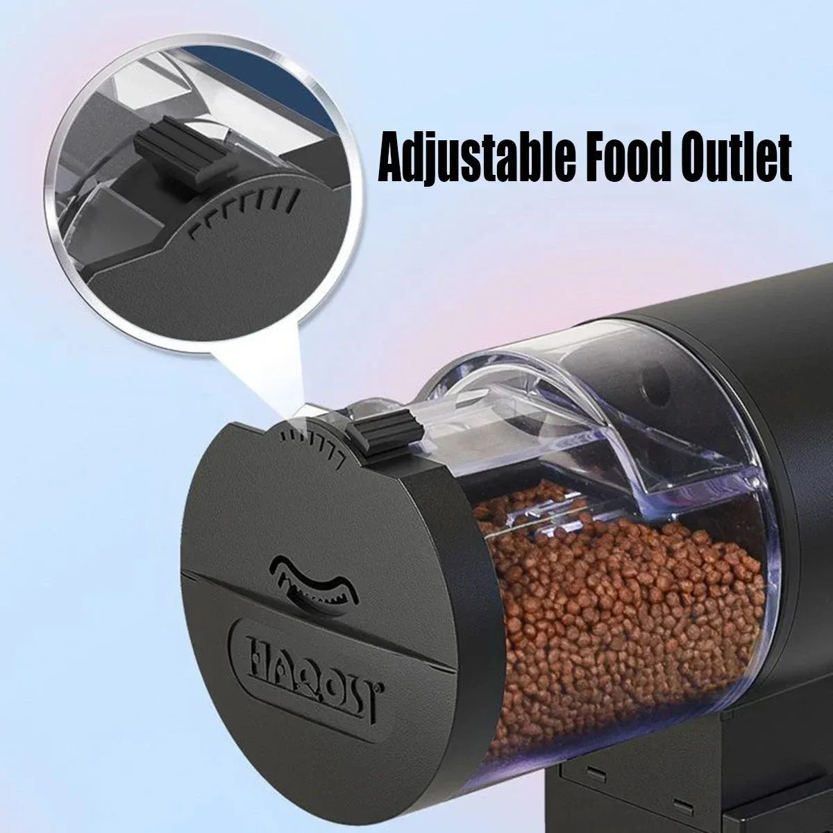 Automatic Fish Feeder with Programmable Timer for Aquarium Tanks