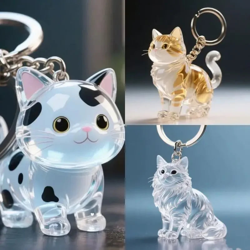 Pet Hair Keepsake Keychain Box, Pet Memorial Gift for Owners