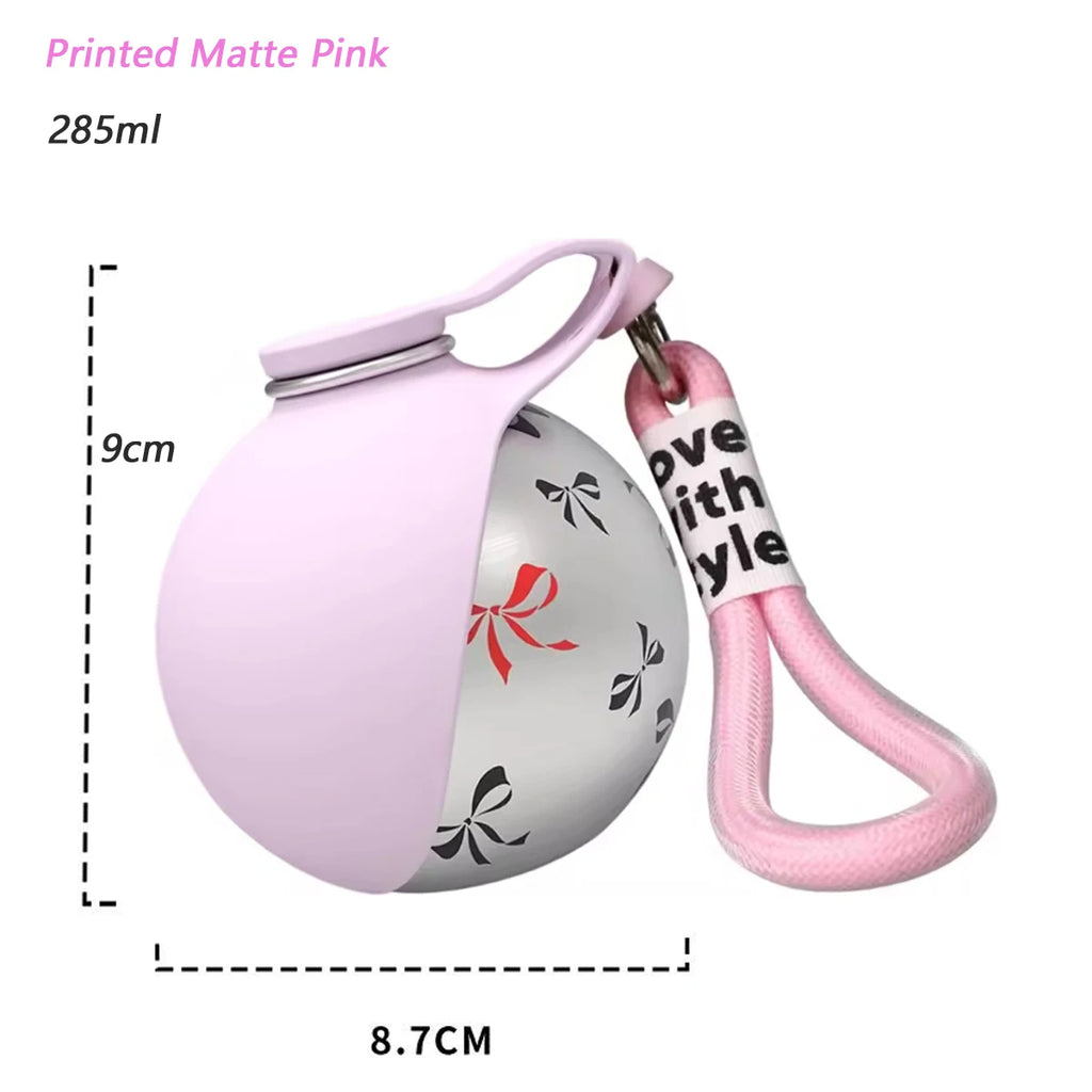 2-in-1 Portable Dog Water Bottle and Bowl for Walks and Travel