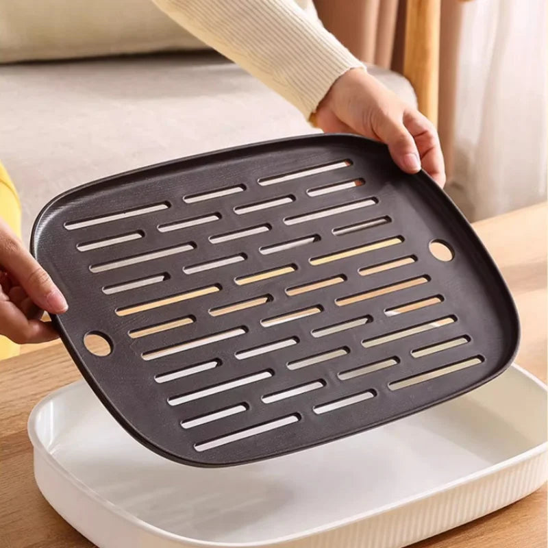 Corner Litter Box Tray for Rabbits, Guinea Pigs and Small Pets