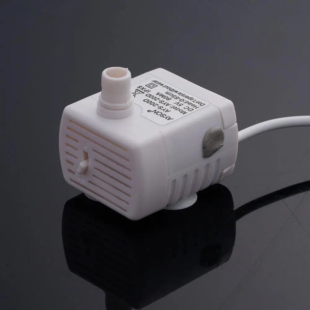 Quiet USB Pet Water Fountain Replacement Pump for Cats & Dogs