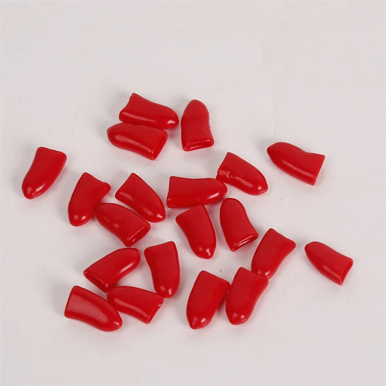 Soft Cat Nail Caps with Adhesive Glue and Applicator, 20-Pack Set