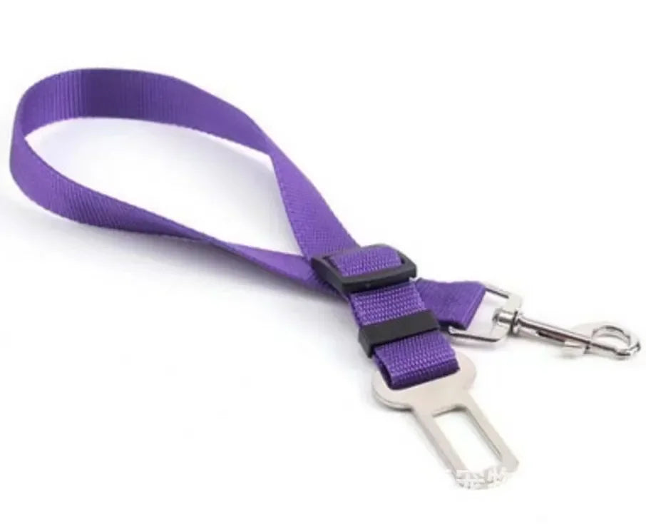 Adjustable Dog Car Seat Belt Safety Harness for Vehicles