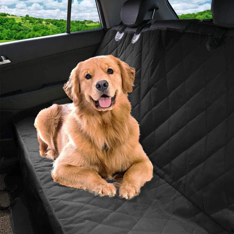 Waterproof Back Seat Dog Carrier Cover, Nonslip Car Seat Protector