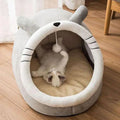 Self-Warming Pet Tent Cave Bed for Cats & Small Dogs, Washable
