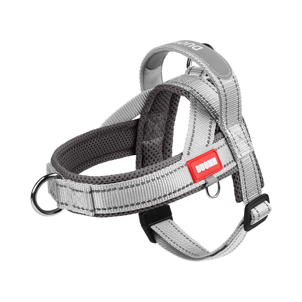 No-Pull Saddle-Style Dog Harness, Reflective Walking Vest