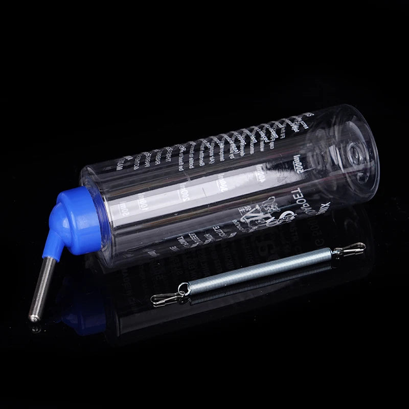 500ml Hanging Water Bottle Dispenser for Rabbits and Hamsters