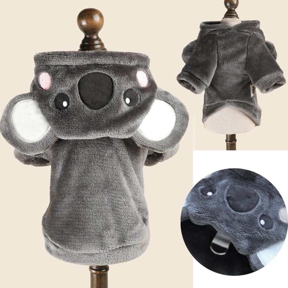 Funny Halloween Fleece Cosplay Costume for Small Dogs