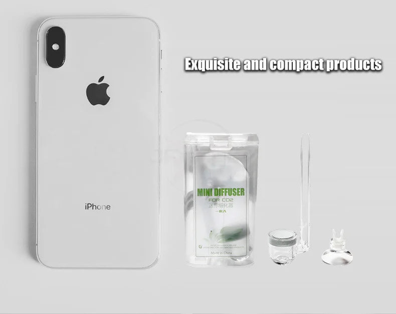 Aquarium CO2 Diffuser with Bubble Counter for Planted Fish Tanks