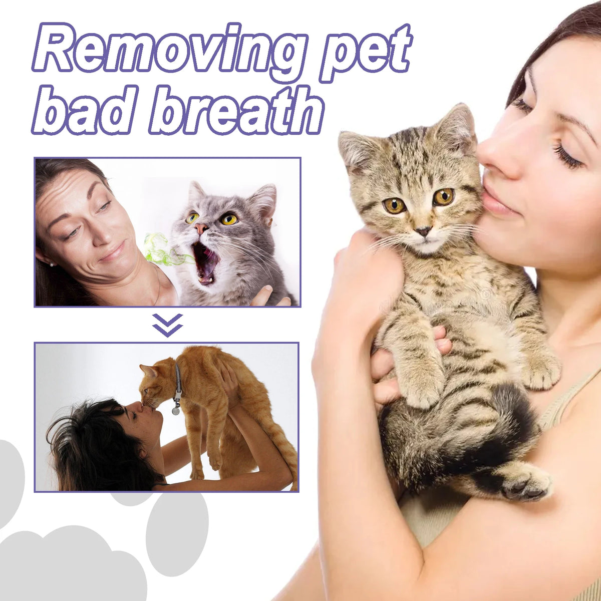 Pet Dental Care Gel Pen for Dogs & Cats, Fresh Breath Tartar Control