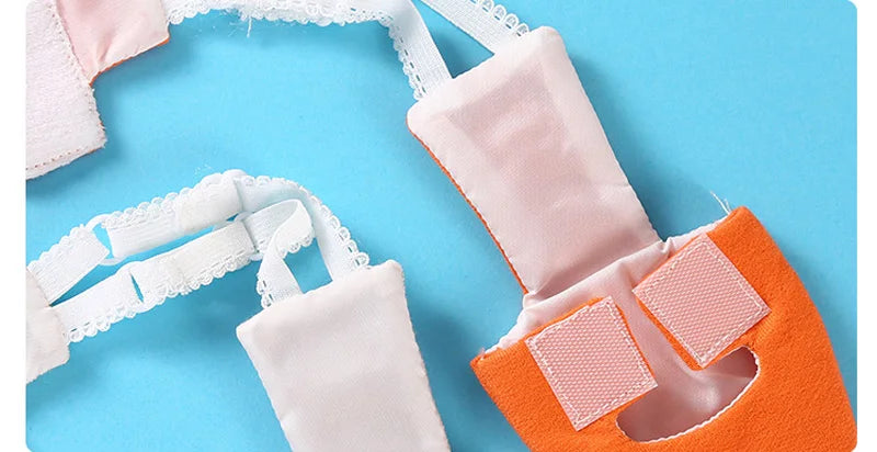 Parrot Flight Suit Diaper, Washable Bird Nappy for Cockatiels & Conures