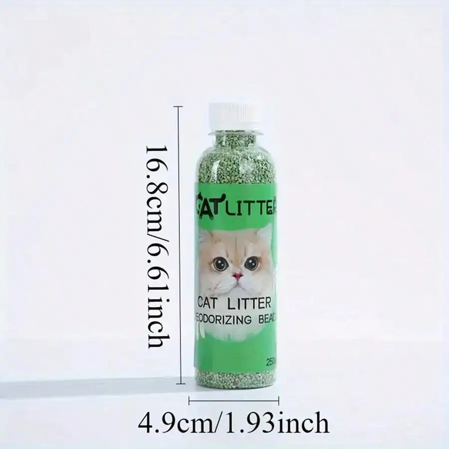 Cat Litter Deodorizer Beads, Plant-Based Odor Eliminator