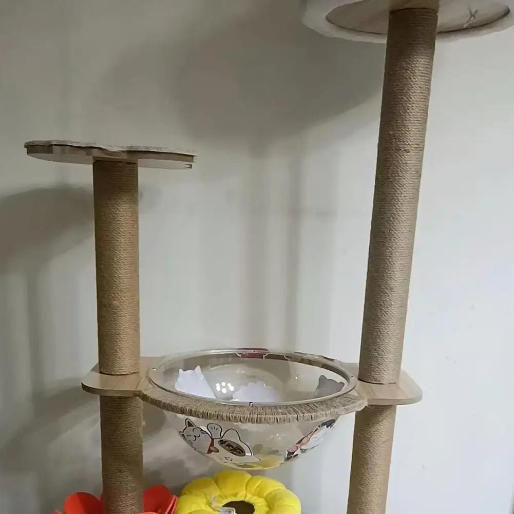 Replaceable Sisal Cat Scratching Post for DIY Cat Trees