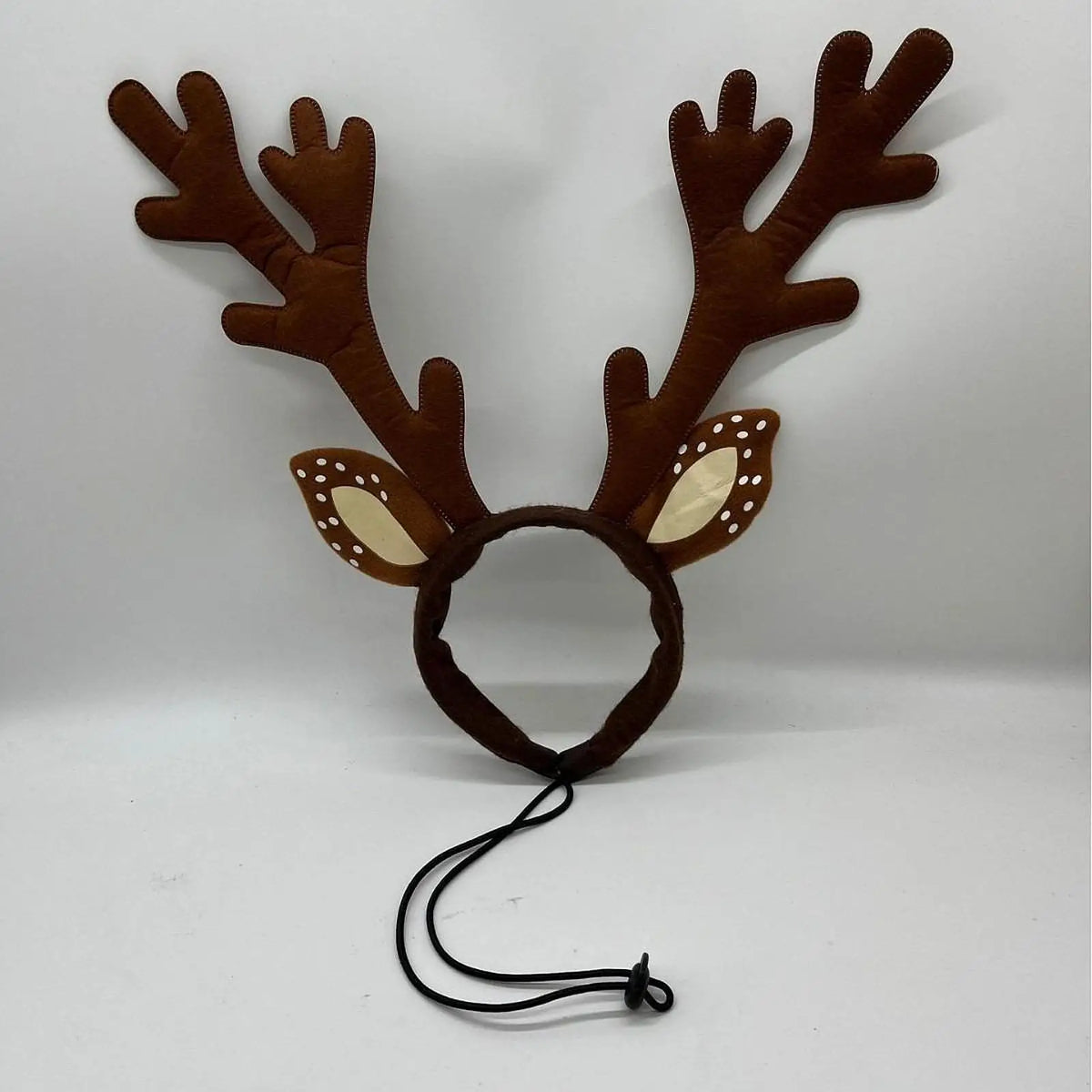 Christmas Reindeer Antlers Headband for Dogs & Cats, Holiday Costume