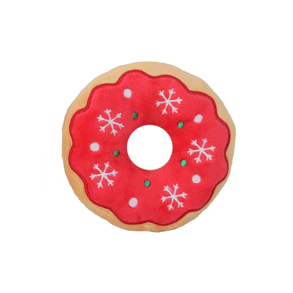 Christmas Plush Squeaky Pet Toy