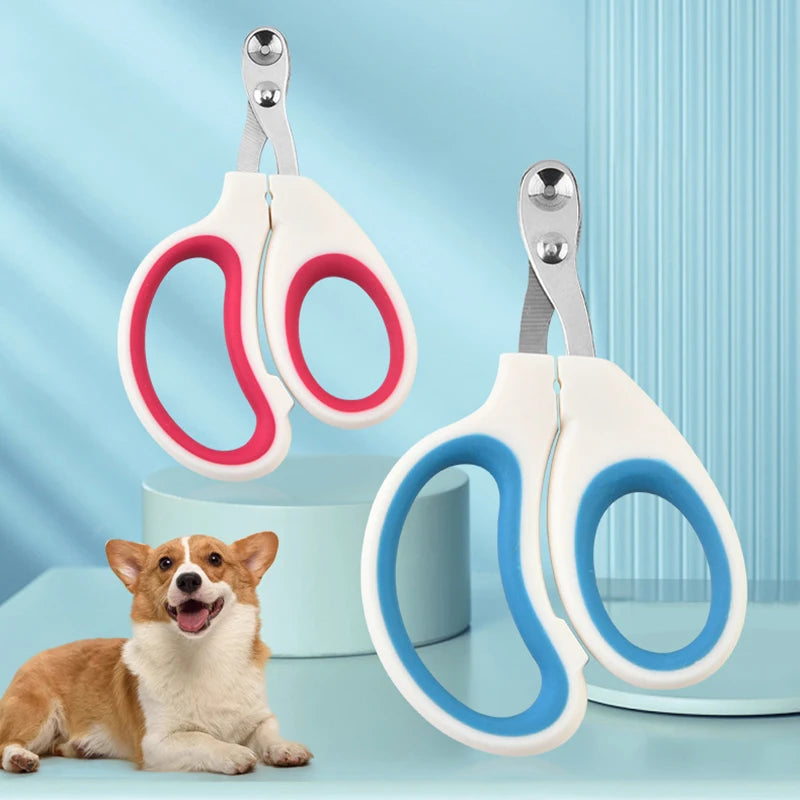 Professional Pet Nail Clippers Circular Hole Scissors for Dogs & Cats