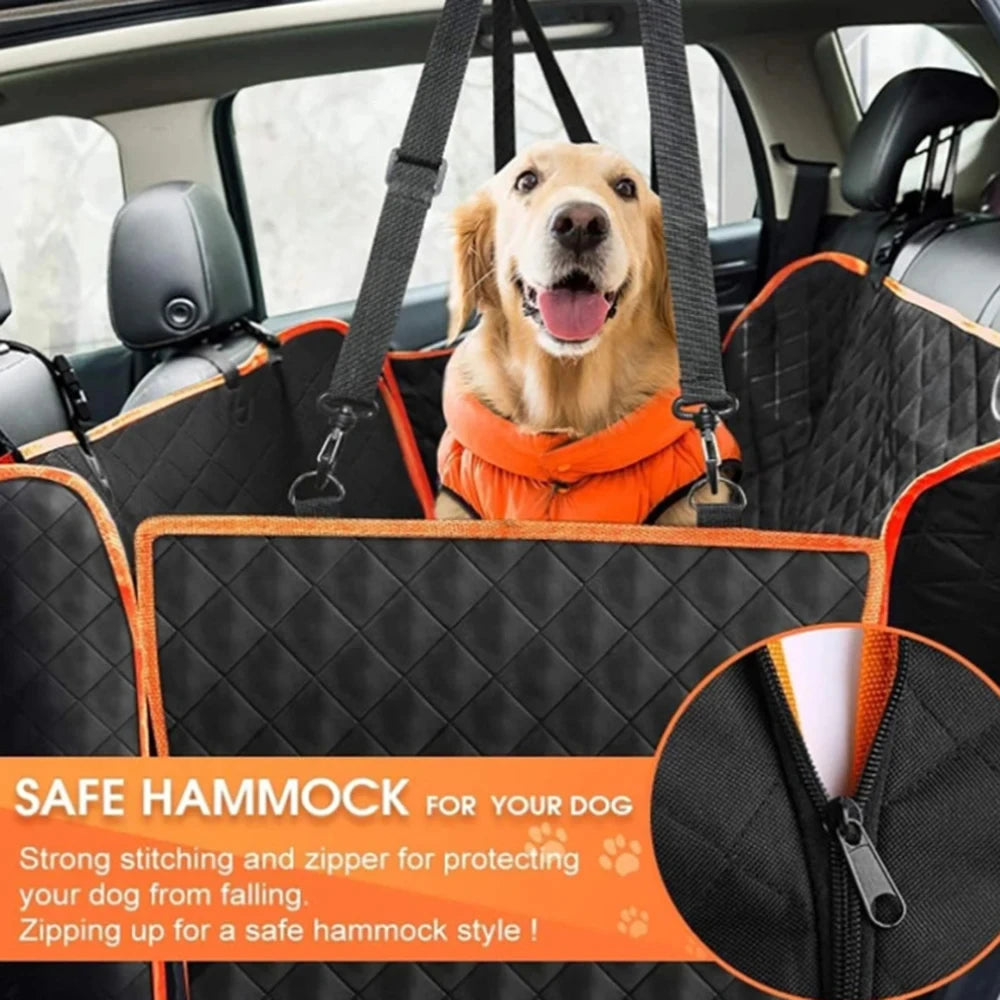 Waterproof Scratch-Resistant Dog Car Seat Hammock Cover