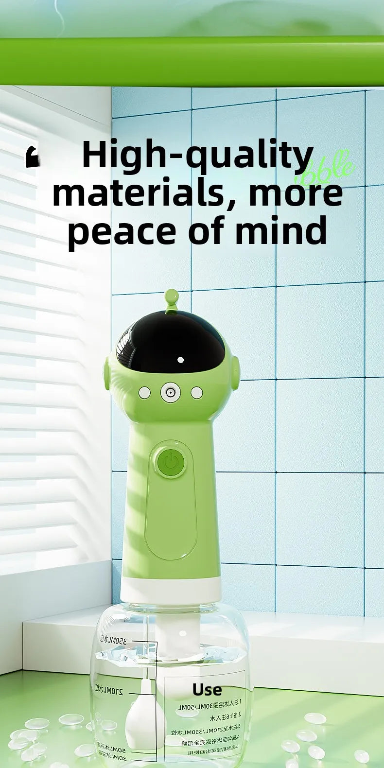 Electric Pet Bath Foam Maker, Dog Cat Shampoo Dilution Bottle