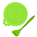 Silicone Pet Food Can Covers with Spoon, 2-Pack Reusable Lids