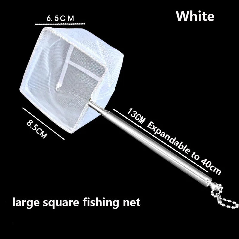 Fine Mesh Aquarium Fish Net for Small Fish and Shrimp, Easy Catch