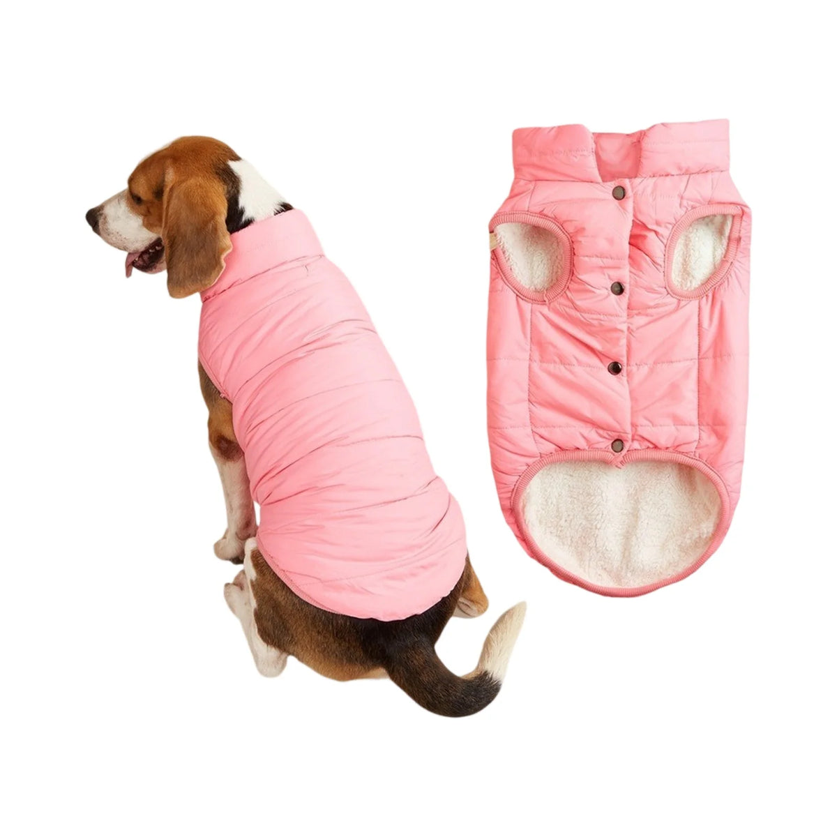Christmas Winter Dog Coat, Warm Clothes for Small Dogs