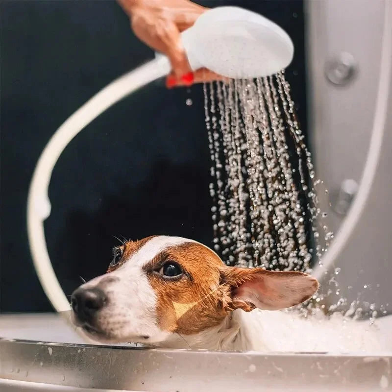 Pet Shower Sprayer Head for Dog and Cat Bathing, Garden Hose Fit