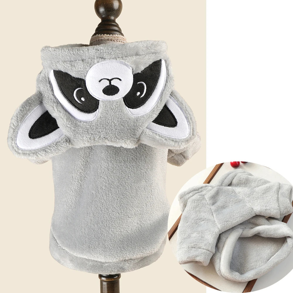 Funny Halloween Fleece Cosplay Costume for Small Dogs