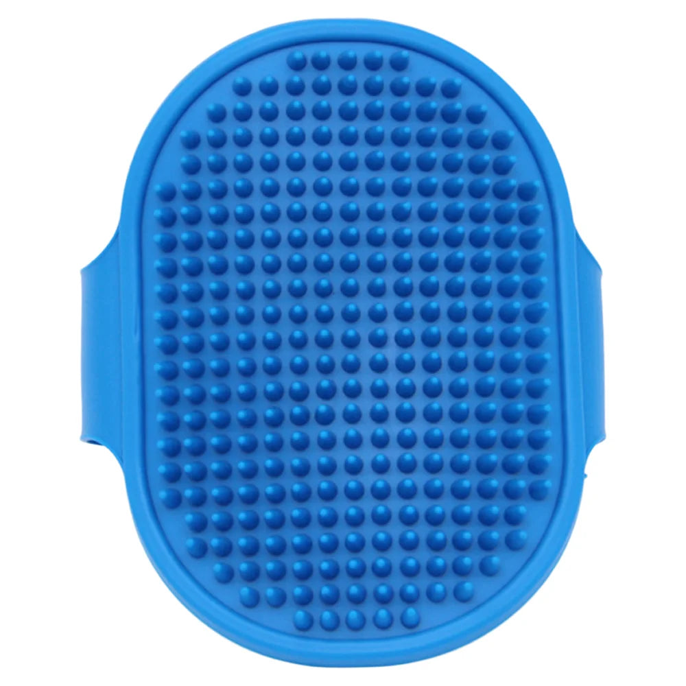 Silicone Pet Bath Massage Brush, Deshedding Tool for Dogs & Cats