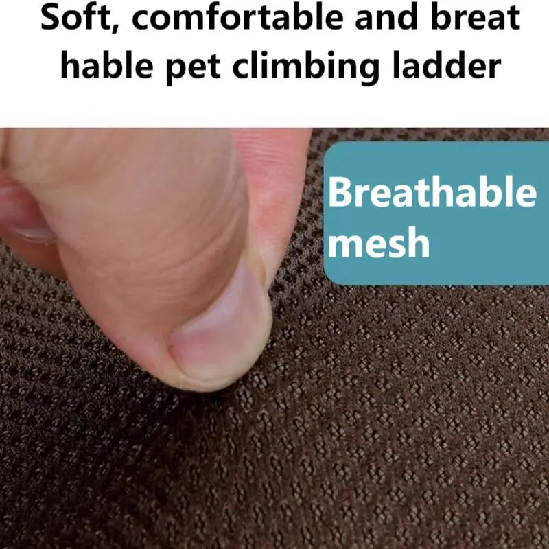 3-Step Anti-Slip Pet Stairs for Small Dogs and Cats to Bed