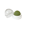 Natural Catnip Ball Wall Stick-on Cat Toy Teeth Cleaning Licking Ball