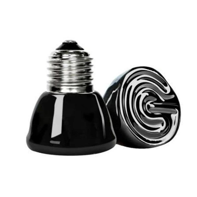 Ceramic Heat Emitter Lamp Bulb for Reptiles and Small Pets, No Light