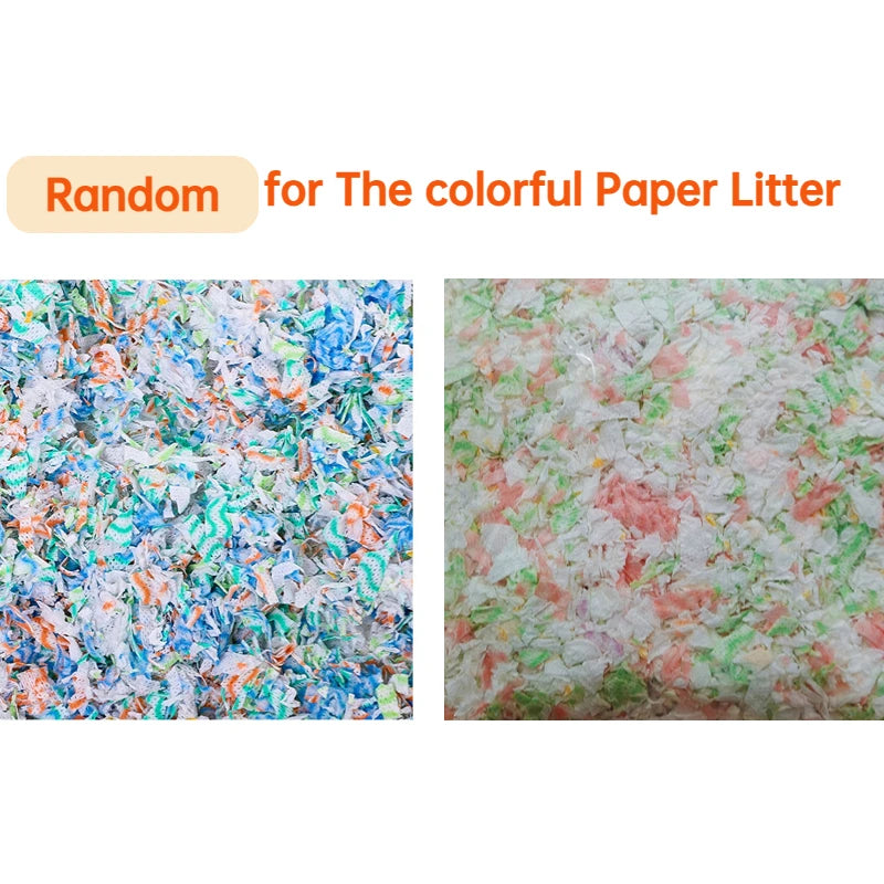 Dust-Free Paper Bedding for Hamsters & Small Pets, Odor Control 300g