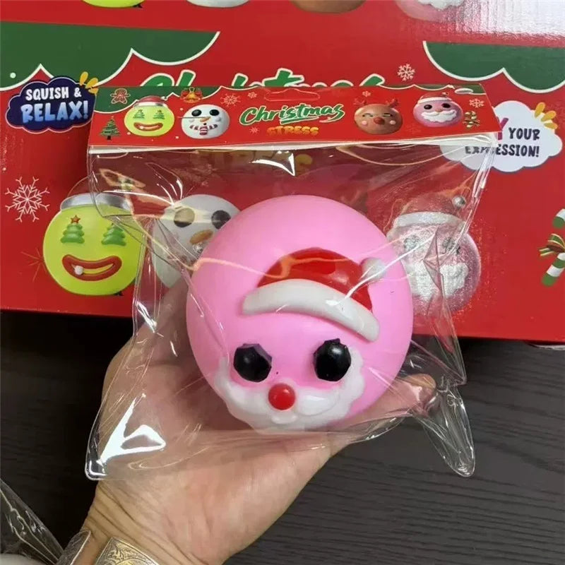 Christmas Limited Edition DIY Ugly Face Dog Squishy Squeeze Ball