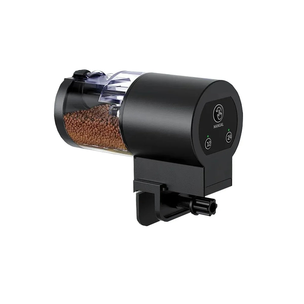 Automatic Fish Feeder with Programmable Timer for Aquarium Tanks