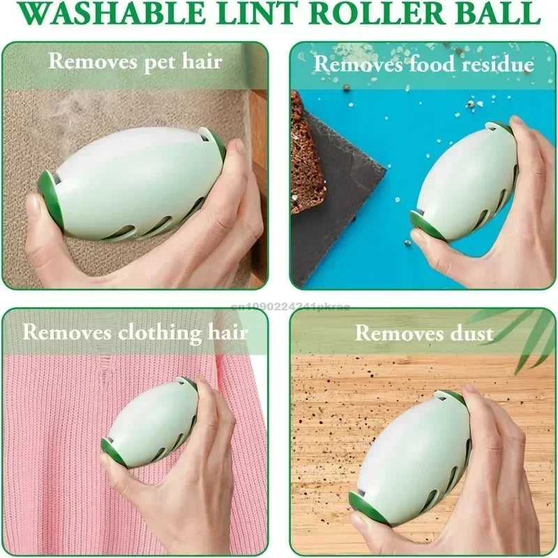 Reusable Washable Pet Hair Remover Roller for Dogs & Cats