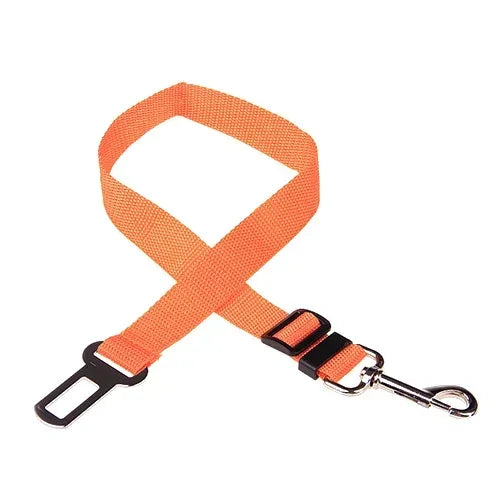 Adjustable Pet Car Seat Belt – Dog & Cat Safety Harness Lead Clip