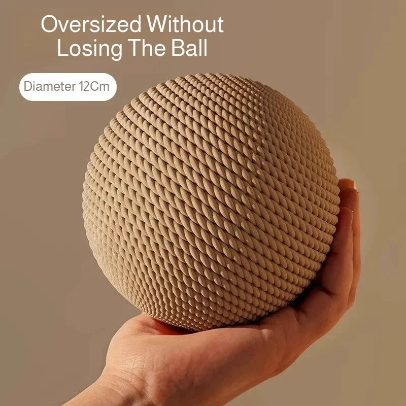 Interactive Sisal Cat Scratching Ball Toy Anti-Bite Teeth Cleaning