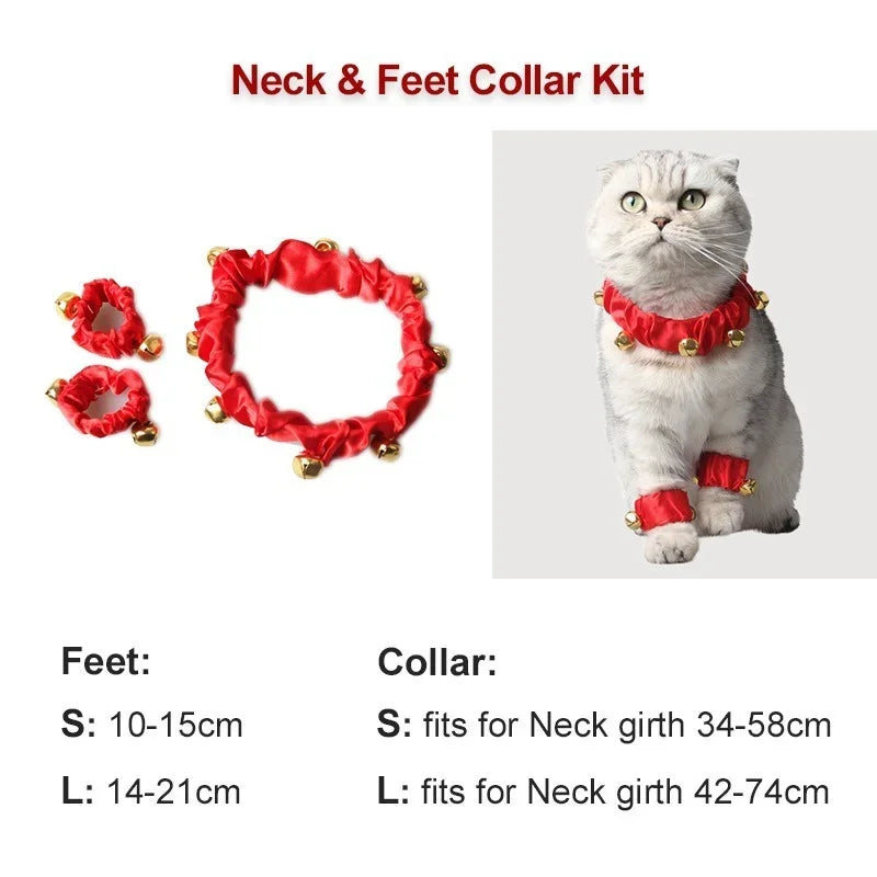 Santa Claus Pet Costume for Dogs & Cats