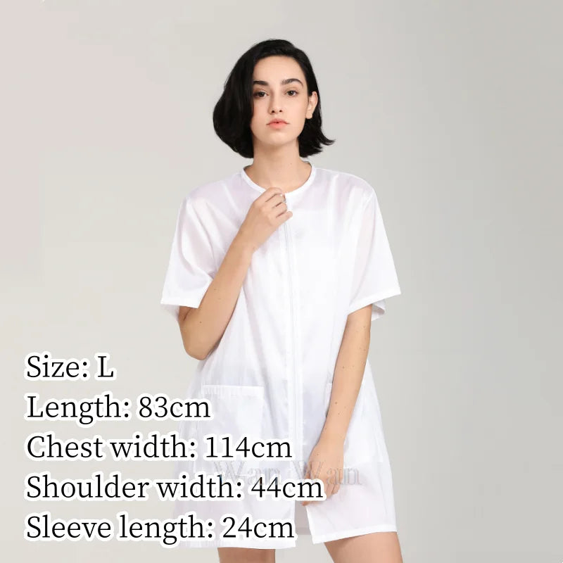 Anti-Hair Pet Grooming Smock, Waterproof Groomer Apron Uniform