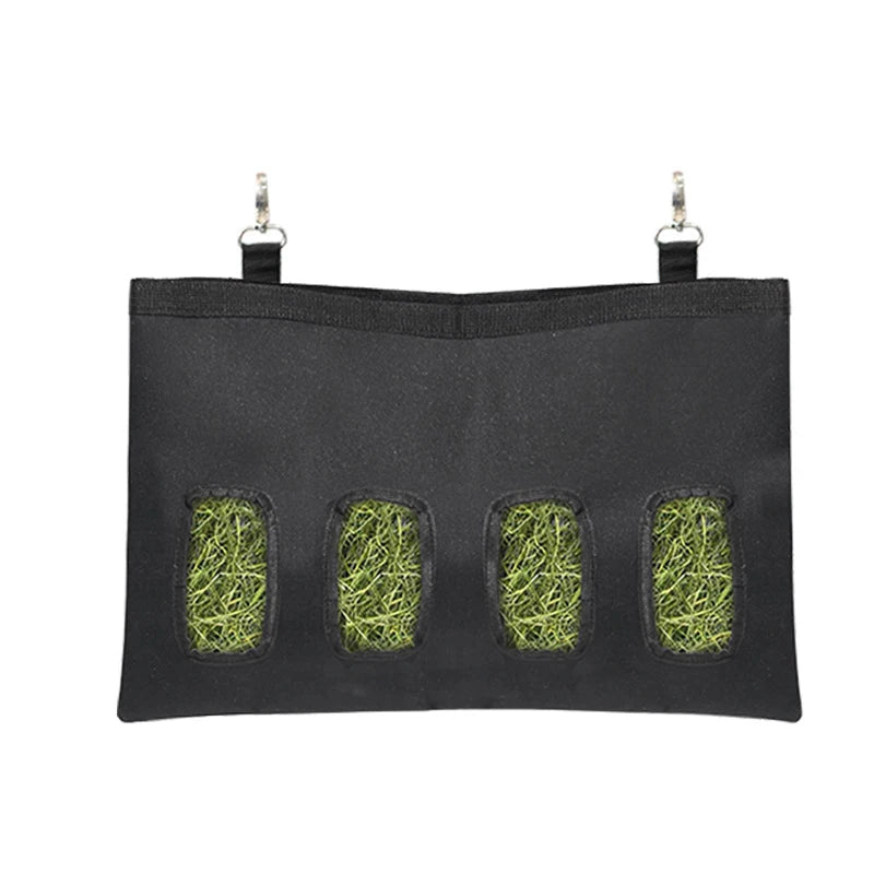 Hanging Rabbit Hay Bag Feeder for Bunnies, Guinea Pigs & Chinchillas