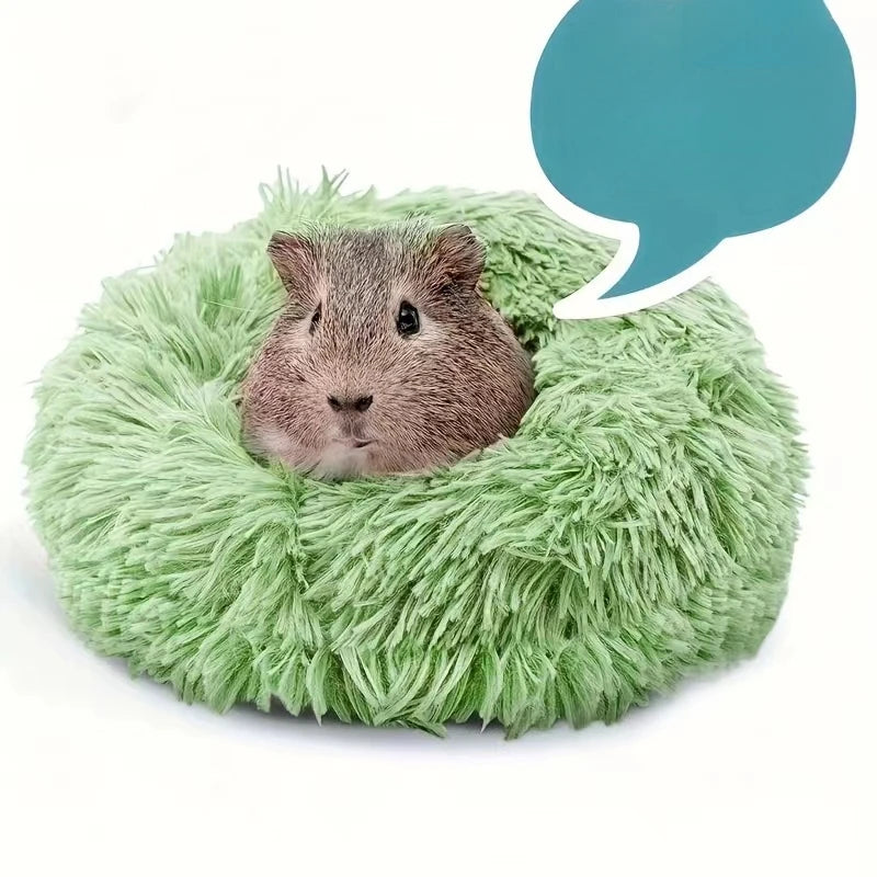 Winter Warm Guinea Pig Nest House, Cozy Small Animal Sleeping Bed
