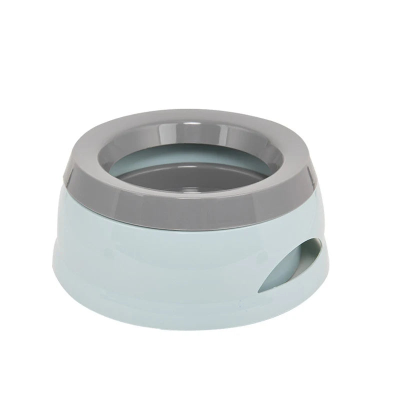 No-Spill Floating Pet Water Bowl, Portable Dog and Cat Bowl