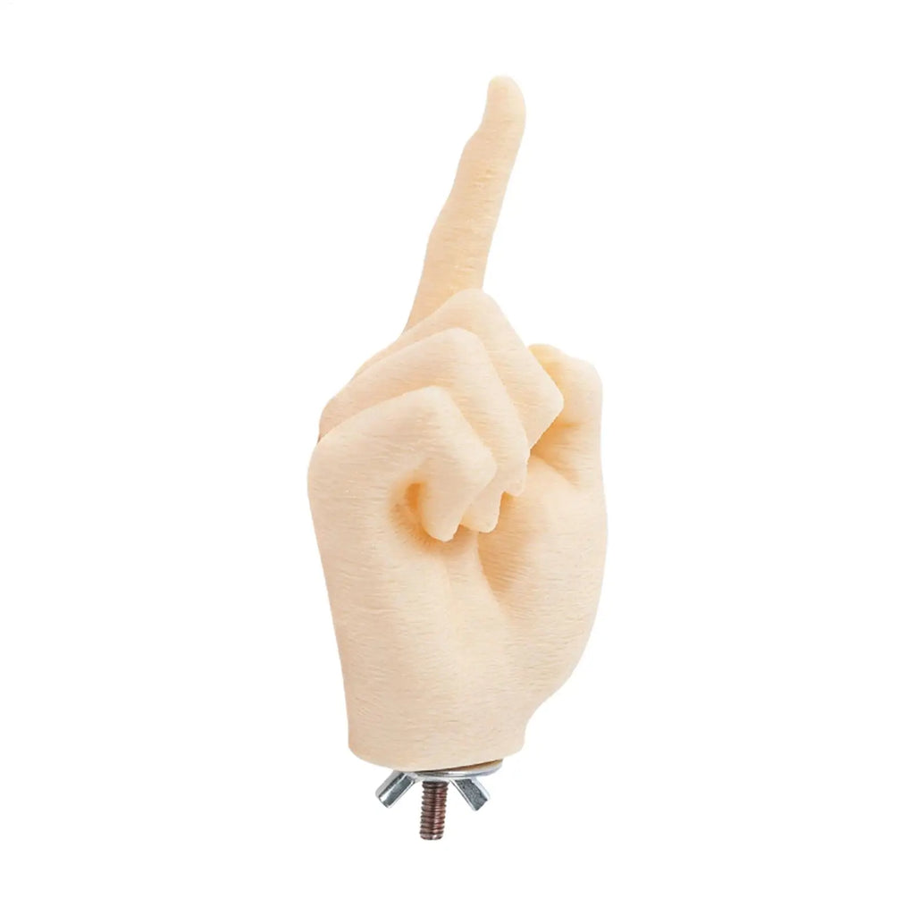 Interactive Hand-Shaped Bird Perch Stand for Conures & Cockatiels
