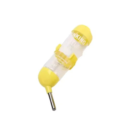 250ml Small Animal Hanging Water Bottle, No-Drip Rodent Drinker for Hamsters and Rabbits